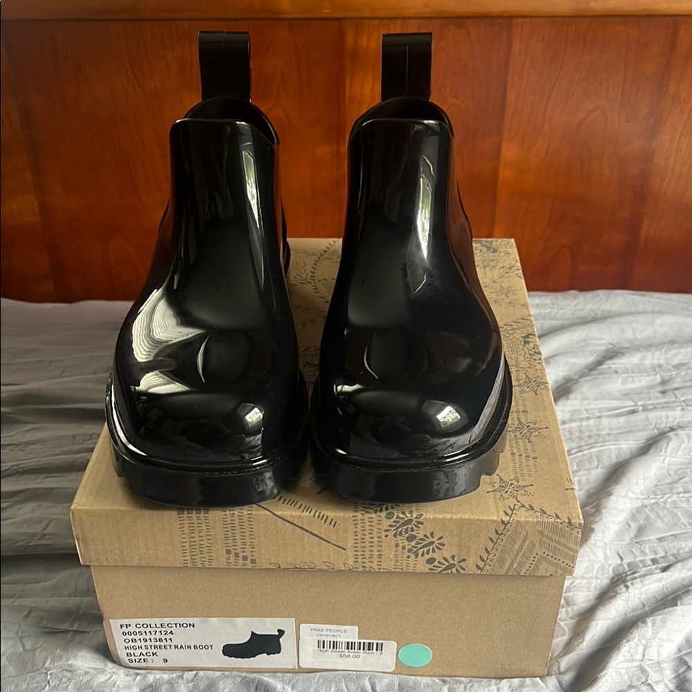 Free People Black Women’s Rain Boots